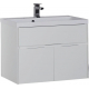 Тумба с раковиной AQUANET Латина 90 белая