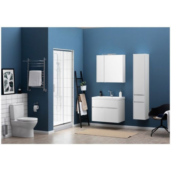 Тумба с раковиной AQUANET Латина 90 белая