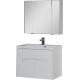 Тумба с раковиной AQUANET Латина 90 белая