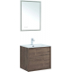 Тумба с раковиной AQUANET Lino 60 дуб веллингтон, Flat 60