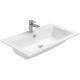 Тумба с раковиной AQUANET Lino 90 белый матовый