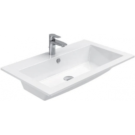 Тумба с раковиной AQUANET Lino 90 дуб веллингтон