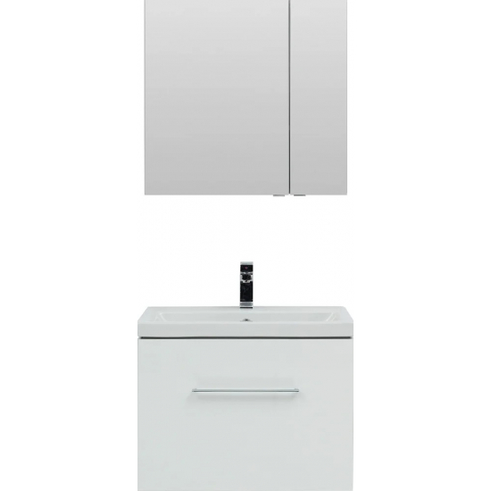 Тумба с раковиной AQUANET Порто 70 подвесная, белая 