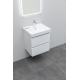Тумба с раковиной AQUANET Вега 50 подвесная, 2 ящика