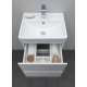 Тумба с раковиной AQUANET Вега 50 подвесная, 2 ящика