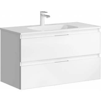 Тумба с раковиной AQWELLA 5 stars Accent 100 белая
