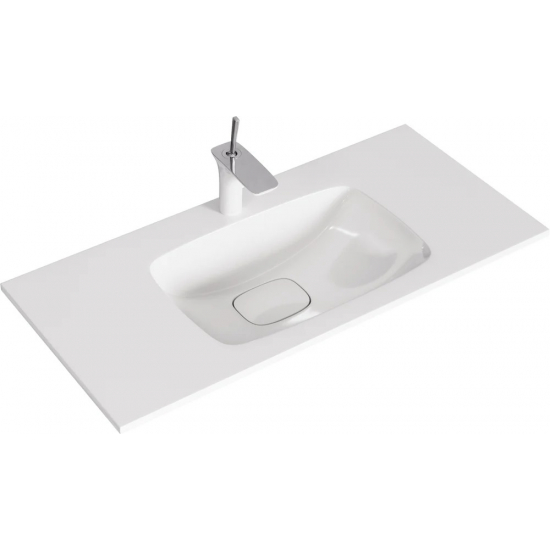 Тумба с раковиной AQWELLA 5 stars Accent 100 белая