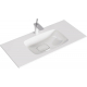 Тумба с раковиной AQWELLA 5 stars Accent 100 белая