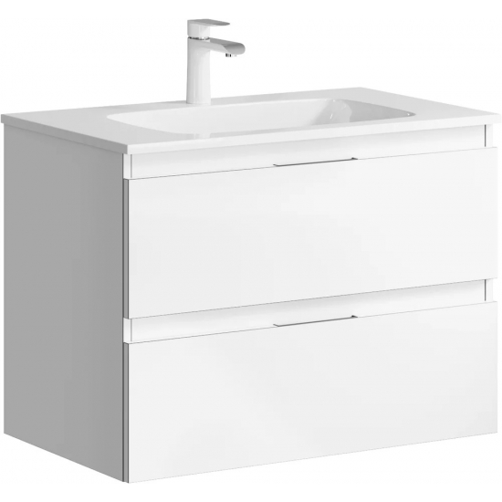 Тумба с раковиной AQWELLA 5 stars Accent 75 белая