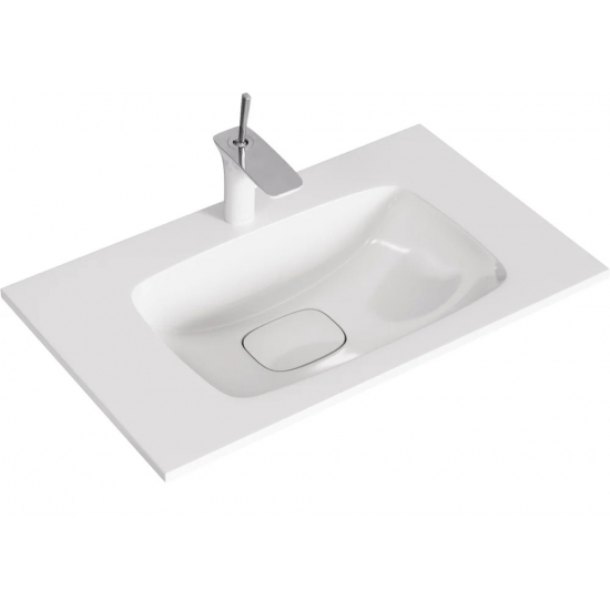 Тумба с раковиной AQWELLA 5 stars Accent 75 белая