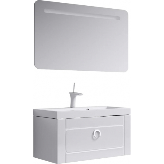 Тумба с раковиной AQWELLA 5 stars Infinity 80 белая