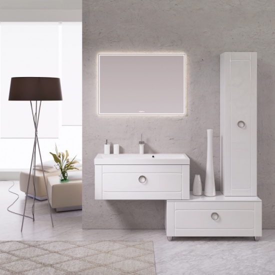 Тумба с раковиной AQWELLA 5 stars Infinity 80 белая