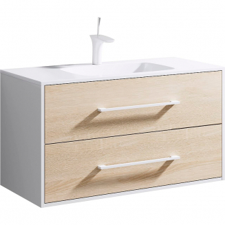 Тумба с раковиной AQWELLA 5 stars Miami 100 Дуб сонома