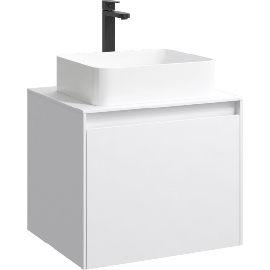 Тумба с раковиной AQWELLA 5 stars Mobi 60 белая