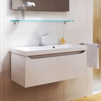 Тумба с раковиной AQWELLA 5 stars Verona 100 белая