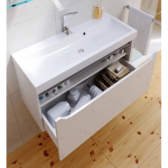 Тумба с раковиной AQWELLA 5 stars Verona 80 белая