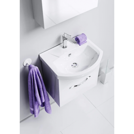 Тумба с раковиной AQWELLA  Allegro 50 подвесная, с 1 ящиком