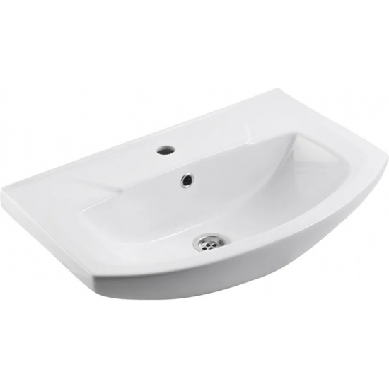 Тумба с раковиной AQWELLA  Allegro 65 подвесная, с 2 ящиками