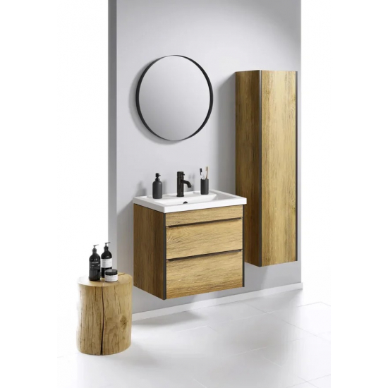 Тумба с раковиной AQWELLA Fargo 70 дуб балтийский