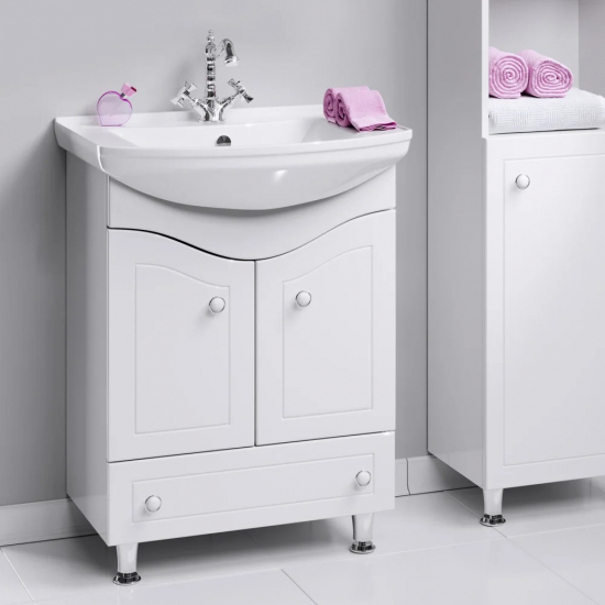 Тумба с раковиной AQWELLA Franchesca 65