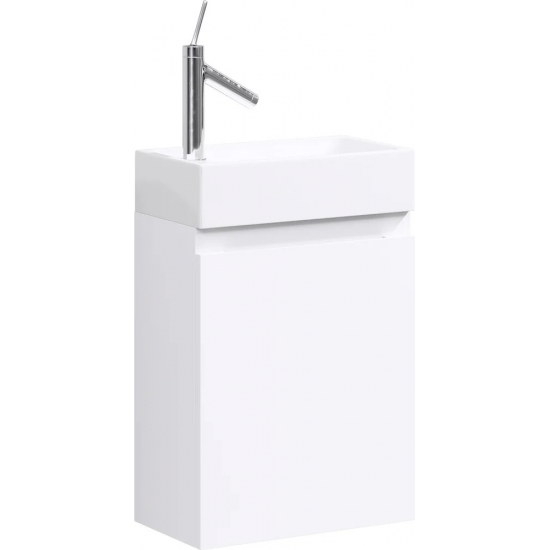 Тумба с раковиной AQWELLA Leon MP 40 белая