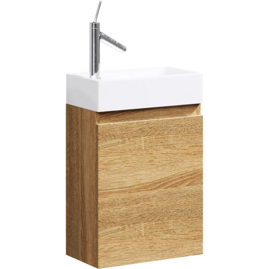 Тумба с раковиной AQWELLA Leon MP 40 дуб сонома