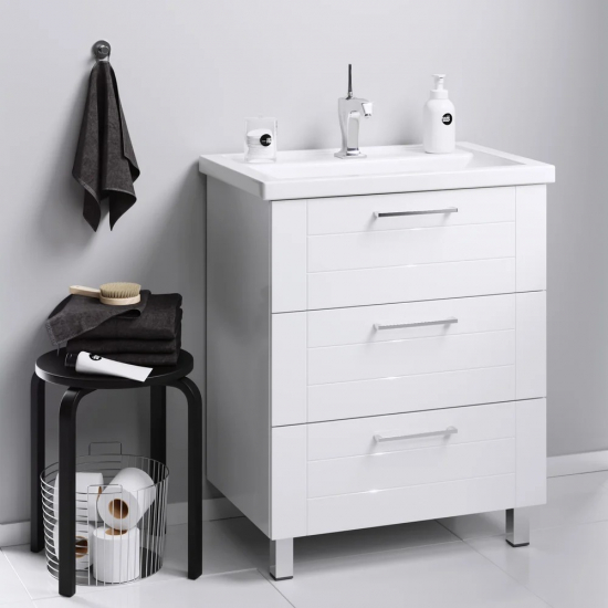 Тумба с раковиной AQWELLA Manchester 70 напольная