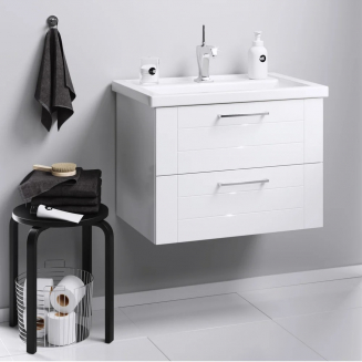 Тумба с раковиной AQWELLA Manchester 70 подвесная