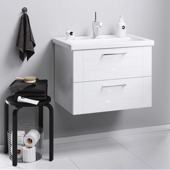 Тумба с раковиной AQWELLA Manchester 70 подвесная