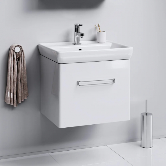 Тумба с раковиной AQWELLA Neo 60 подвесная