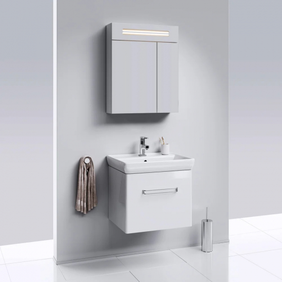 Тумба с раковиной AQWELLA Neo 60 подвесная