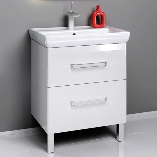 Тумба с раковиной AQWELLA Neo 70 напольная