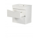 Тумба с раковиной AURA Андрея 50-2 пд подвесная, белая