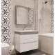 Тумба с раковиной AURA Элен 90-2 пд подвесная