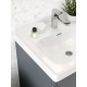 Тумба с раковиной AURA Izabel 60-2 напольная, графит