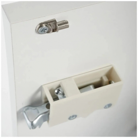 Тумба с раковиной AURA Лайт 40А правая белая