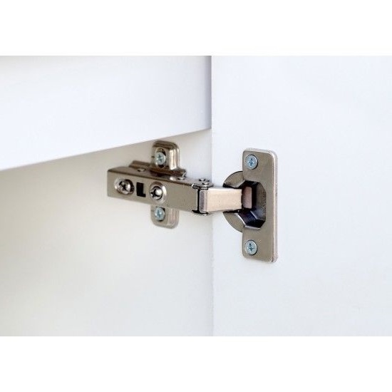 Тумба с раковиной AURA Мини 50 R правая, белая