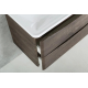 Тумба с раковиной BELBAGNO Acqua 80 подвесная, robere nature grigio