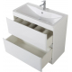 Тумба с раковиной BELBAGNO Albano 100 напольная, bianco lucido