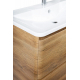 Тумба с раковиной BELBAGNO Albano 100 напольная, rovere rustico