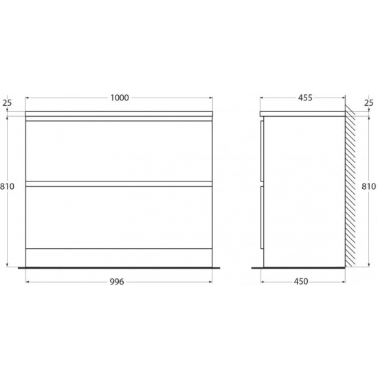 Тумба с раковиной BELBAGNO Albano 100 напольная, rovere rustico