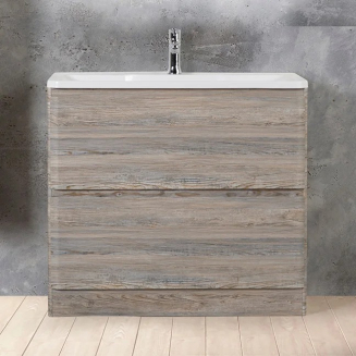 Тумба с раковиной BELBAGNO Albano 90 напольная, pino scania