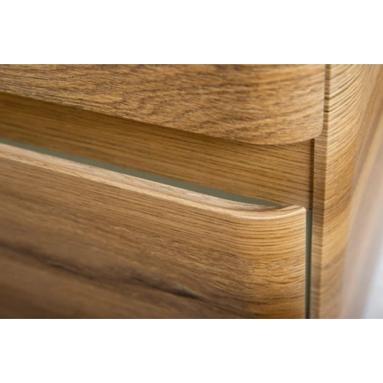 Тумба с раковиной BELBAGNO Albano 90 напольная, rovere rustico