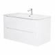 Тумба с раковиной BELBAGNO Etna 100 bianco lucido