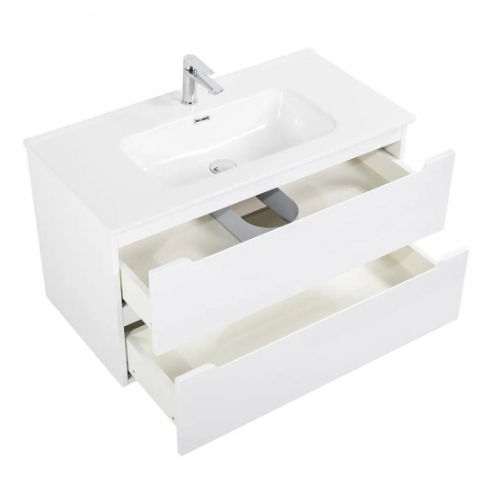 Тумба с раковиной BELBAGNO Etna 100 bianco lucido