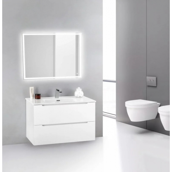 Тумба с раковиной BELBAGNO Etna 39 70 bianco lucido