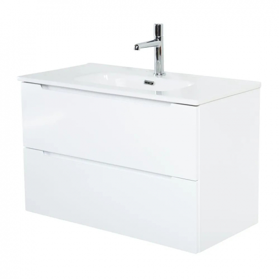Тумба с раковиной BELBAGNO Etna 39 70 bianco lucido