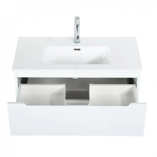 Тумба с раковиной BELBAGNO Etna 39 70 bianco lucido