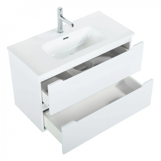 Тумба с раковиной BELBAGNO Etna 39 70 bianco lucido