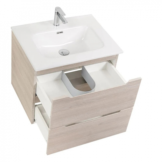 Тумба с раковиной BELBAGNO Etna 70 rovere grigio